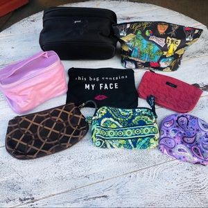 makeup bags 8bundle